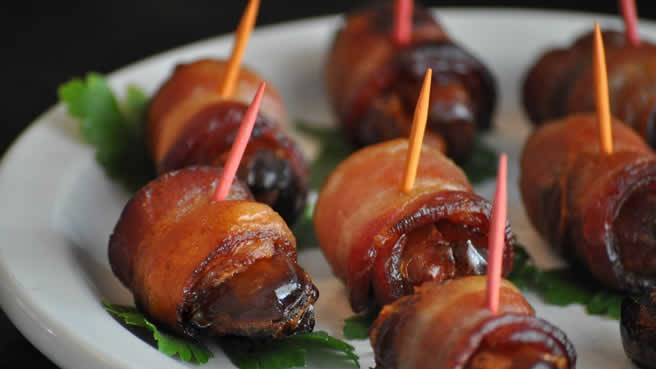Bacon Wrapped Sausages
